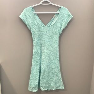 Mint Lace Dress